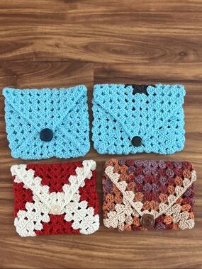 Handmade Crochet Book/Kindle Sleeves